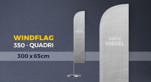 Winflag ECO 350 (Voile 300*65cm) - Quadri
