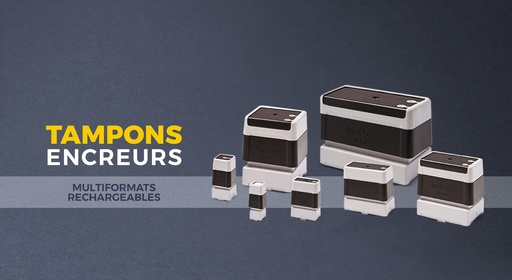 Tampons encreurs rechargeables