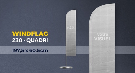 Winflag ECO 230 (voile 197,5*60,5cm)