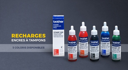 Recharge Encre Tampon Brother